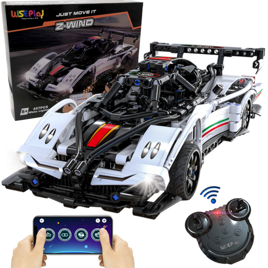 BOTZEES Remote Control RC Cars Building Kits, STEM Car Toys for Boys  8-in-1, Best Birthday Gifts for Kids Aged 3-12