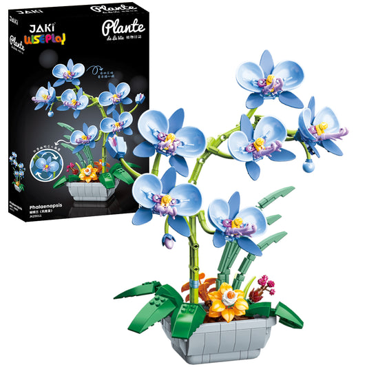 WIsePlay Blue Orchid building set